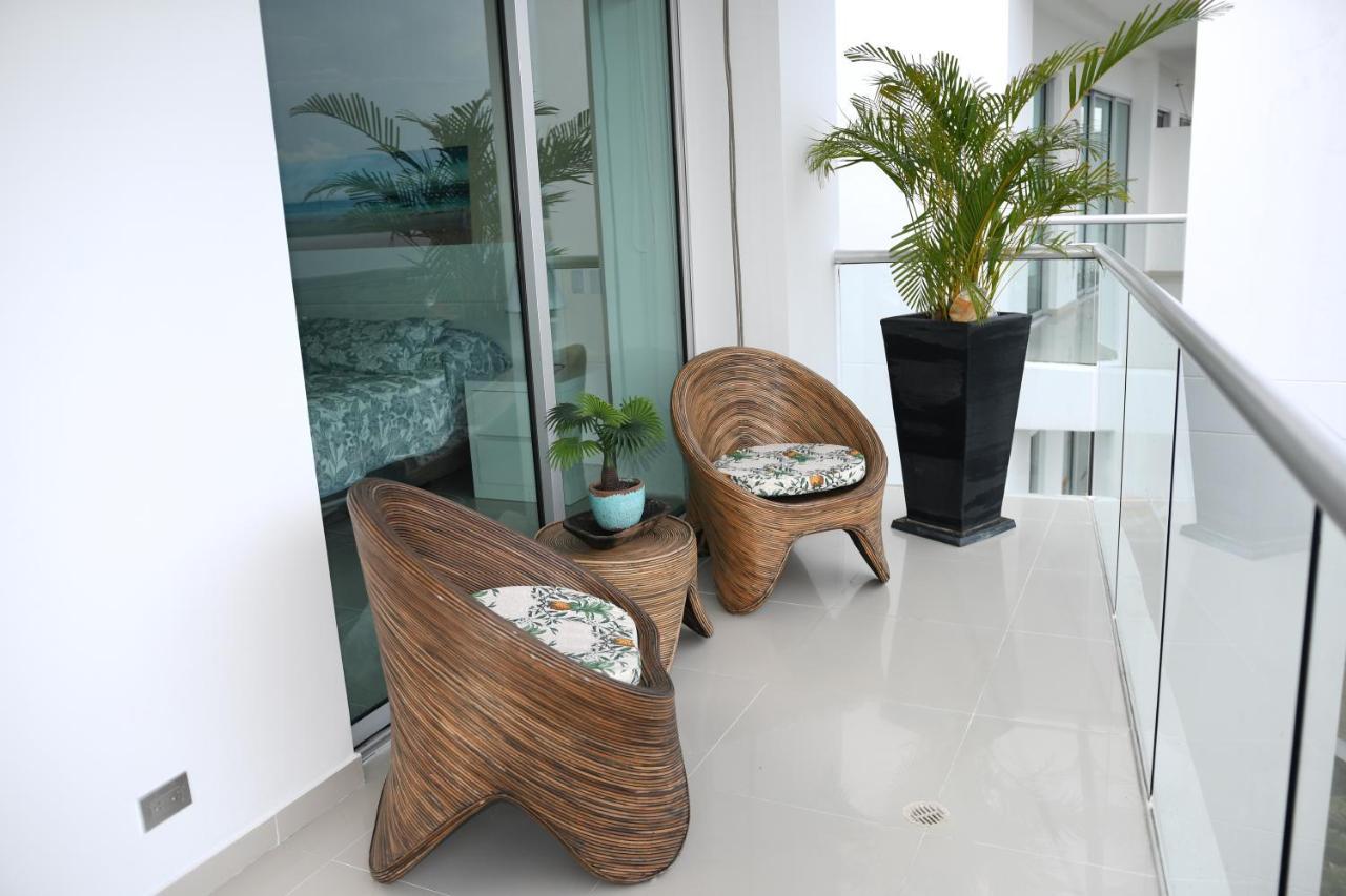Hermoso Apartamento Con Todas Las Comodidades Acceso Directo A La Playa Morros Epic Sector La Boquilla Cumple Protocolos De Bioseguridad Cartagena Eksteriør billede