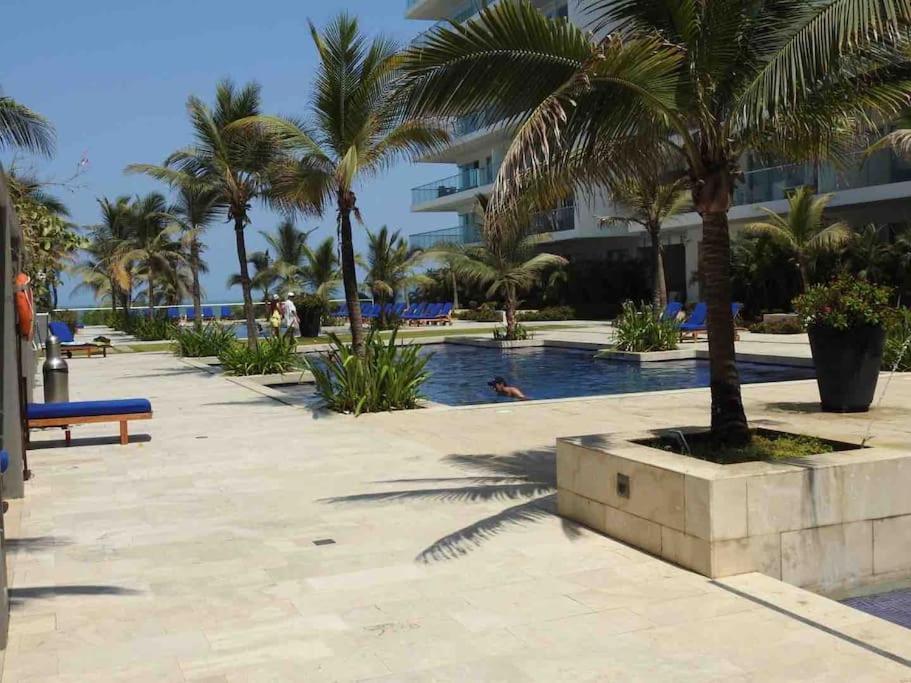 Hermoso Apartamento Con Todas Las Comodidades Acceso Directo A La Playa Morros Epic Sector La Boquilla Cumple Protocolos De Bioseguridad Cartagena Eksteriør billede