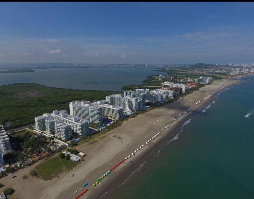 Hermoso Apartamento Con Todas Las Comodidades Acceso Directo A La Playa Morros Epic Sector La Boquilla Cumple Protocolos De Bioseguridad Cartagena Eksteriør billede