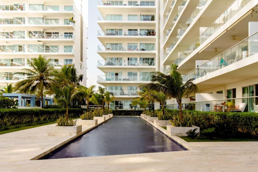 Hermoso Apartamento Con Todas Las Comodidades Acceso Directo A La Playa Morros Epic Sector La Boquilla Cumple Protocolos De Bioseguridad Cartagena Eksteriør billede