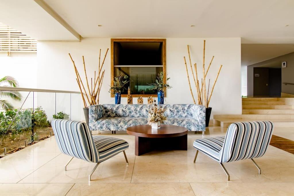 Hermoso Apartamento Con Todas Las Comodidades Acceso Directo A La Playa Morros Epic Sector La Boquilla Cumple Protocolos De Bioseguridad Cartagena Eksteriør billede